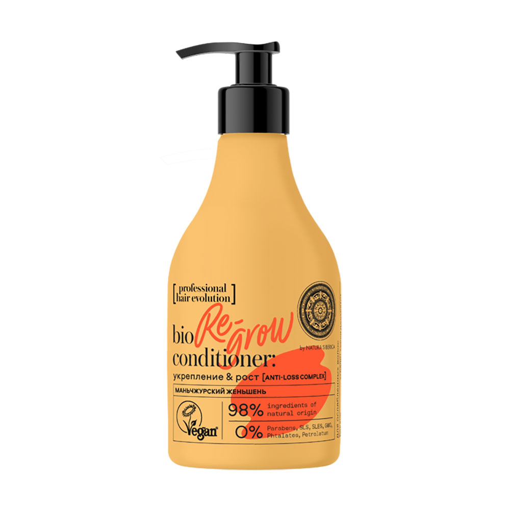 

Бальзам для волосся Natura Siberica Hair Evolution Re-Grow Bio Conditioner Зміцнення та зростання, 250 мл