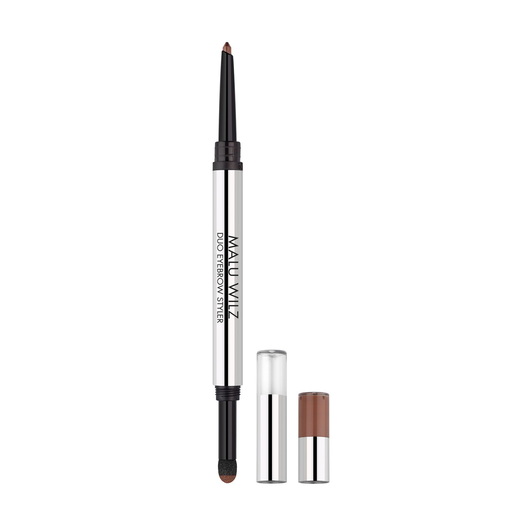

Олівець та пудра для брів Malu Wilz Duo Eyebrow Styler 5 Mittelbraun, 0.11 г