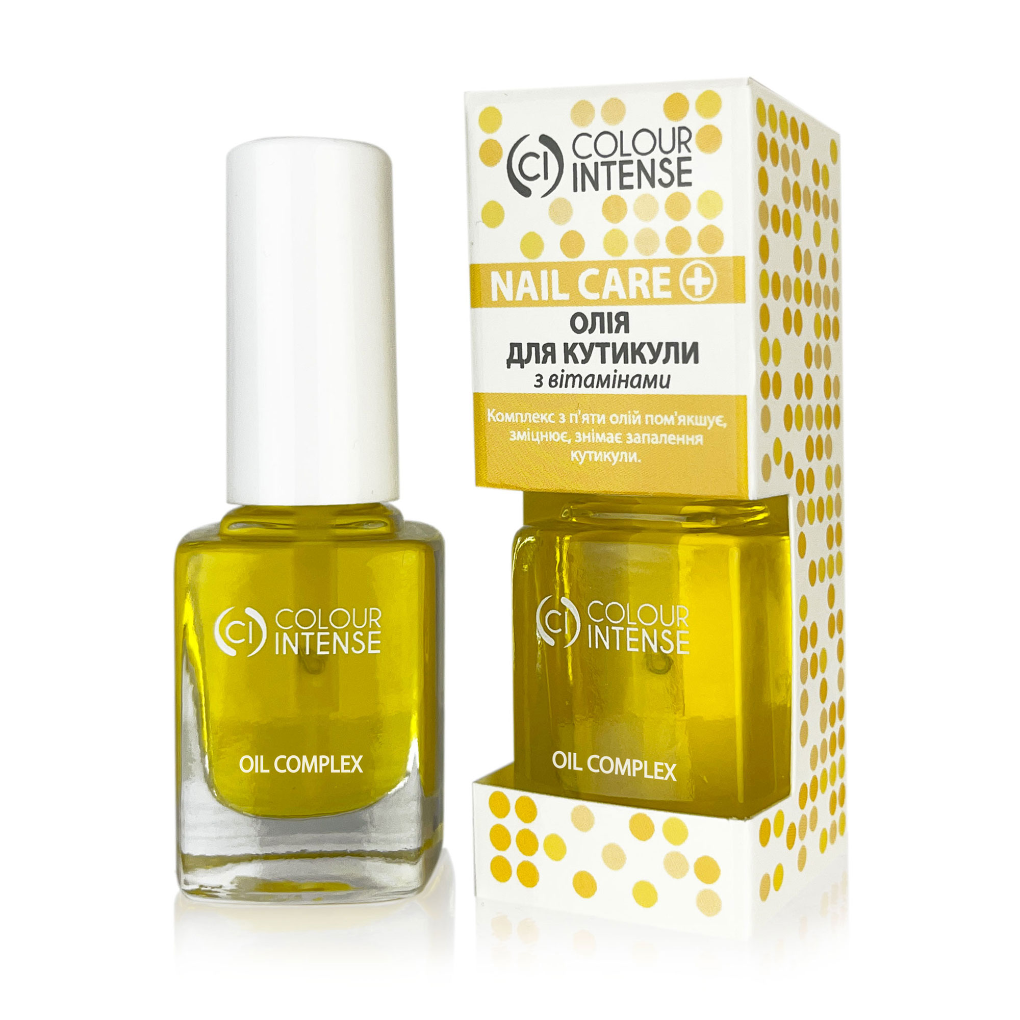 

Уцінка! Олія для кутикул Colour Intense Nail Care Cuticle Oil 104 з вітамінами, 11 мл