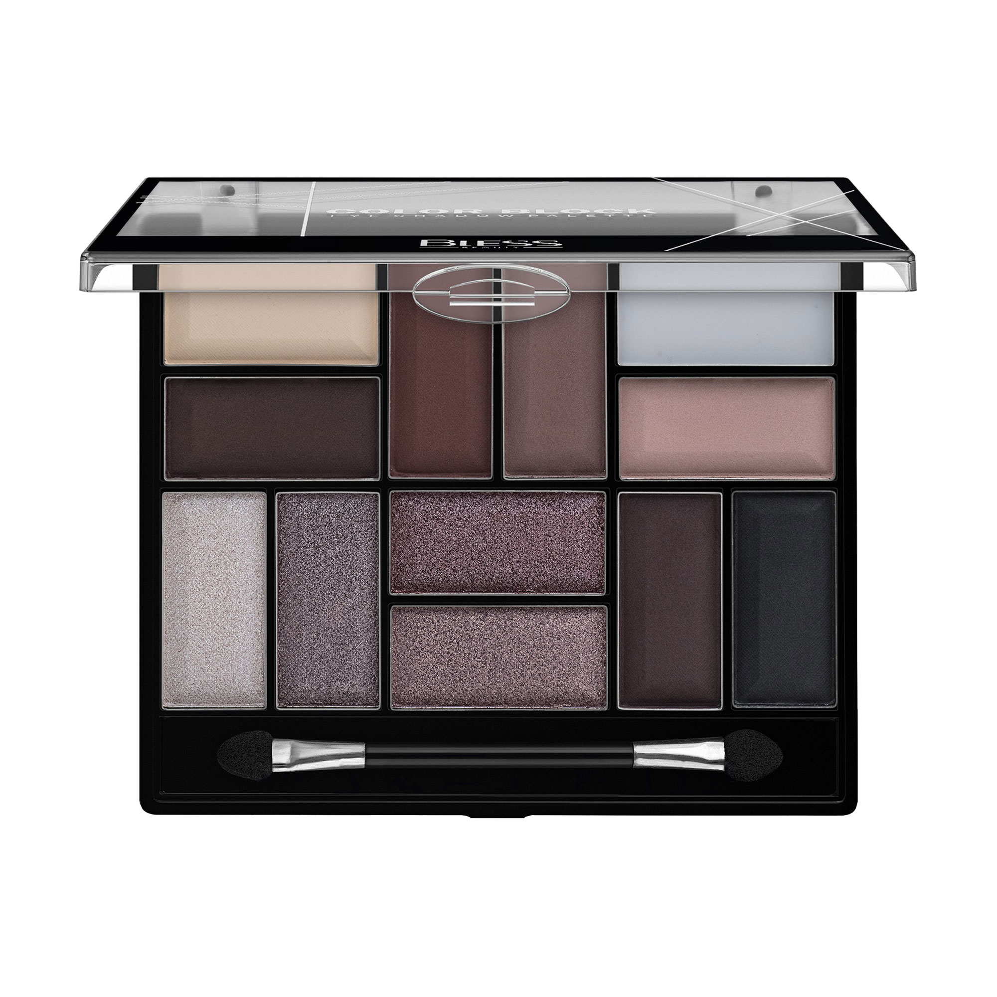 

Уцінка! Палетка тіней для повік Bless Beauty Color Block Eye Shadow Palette 04, 18 г