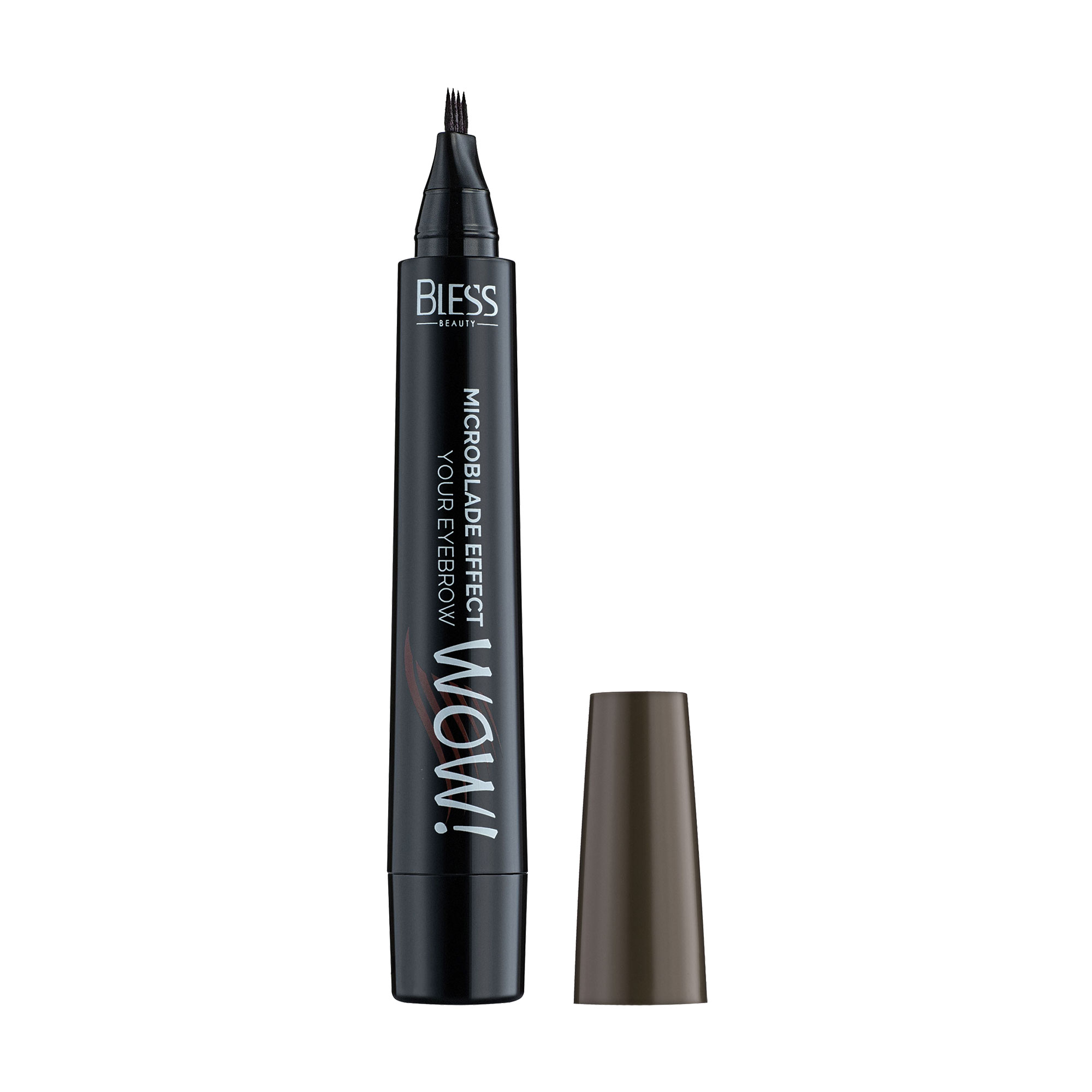 

Маркер для брів Bless Beauty Wow Tattoo Brow Pen з ефектом мікроблейдингу, 03, 2 г