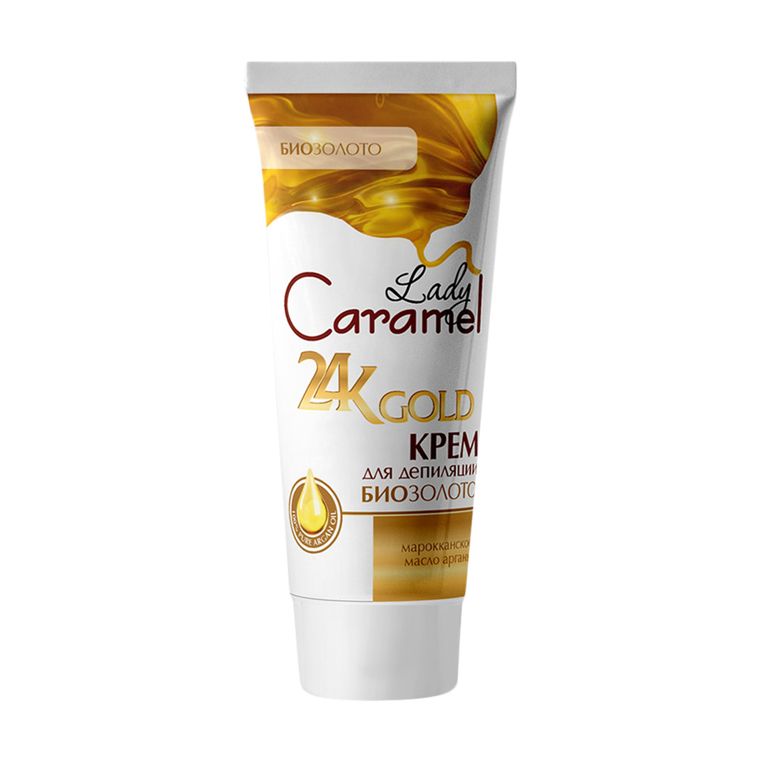 

Крем для депіляції Caramel Lady 24K Gold, 200 мл