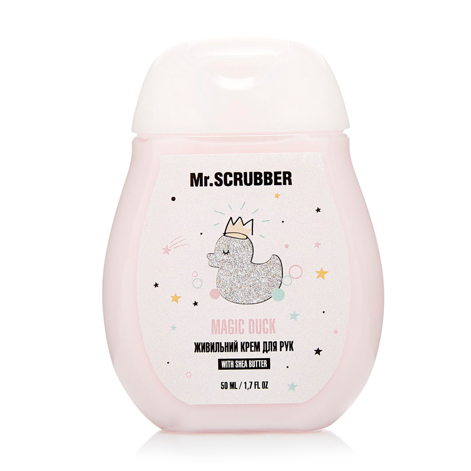 

Живильний крем для рук Mr.Scrubber Magic Duck з олією ши, 50 мл