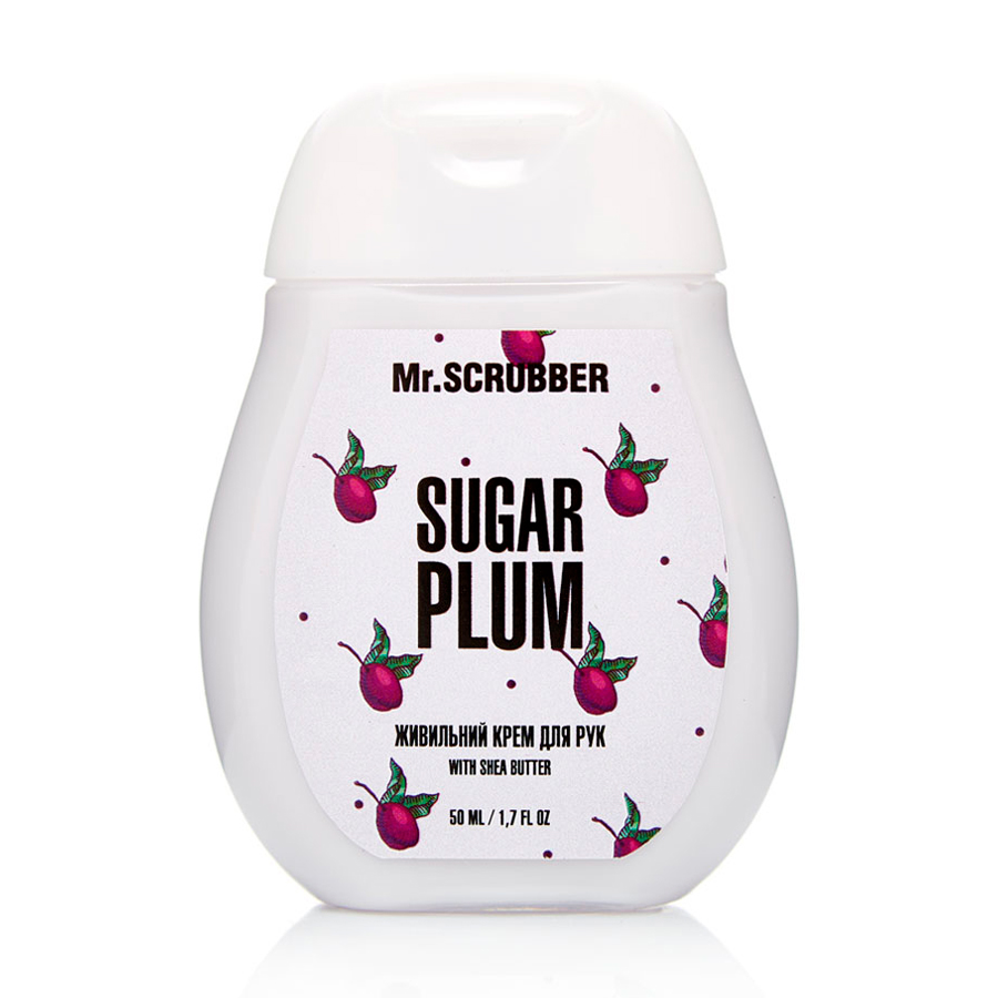 

Живильний крем для рук Mr.Scrubber Sugar Plum з олією ши, 50 мл