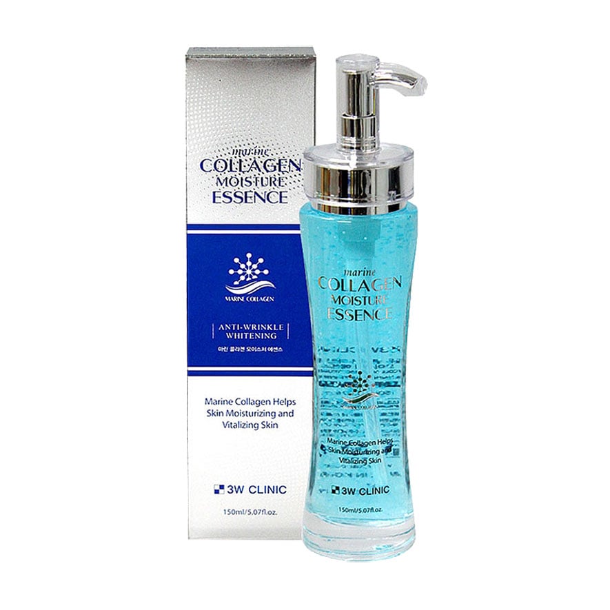 

Зволожувальна есенція для обличчя 3W Clinic Marine Collagen Moisture Essence з морським колагеном, 150 мл