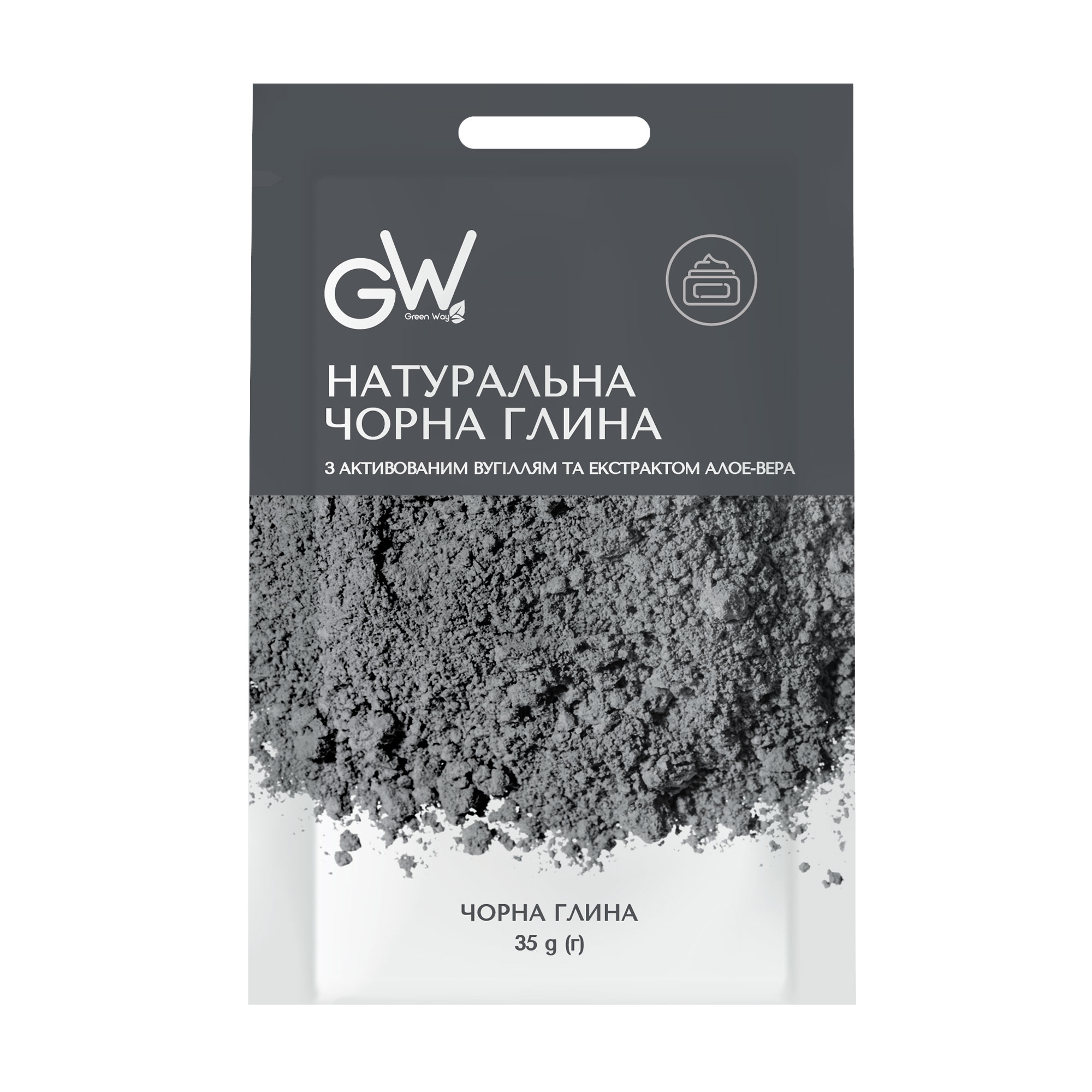 

Чорна глина Green Way ФітоЛінія з екстрактом алое вера, 35 г