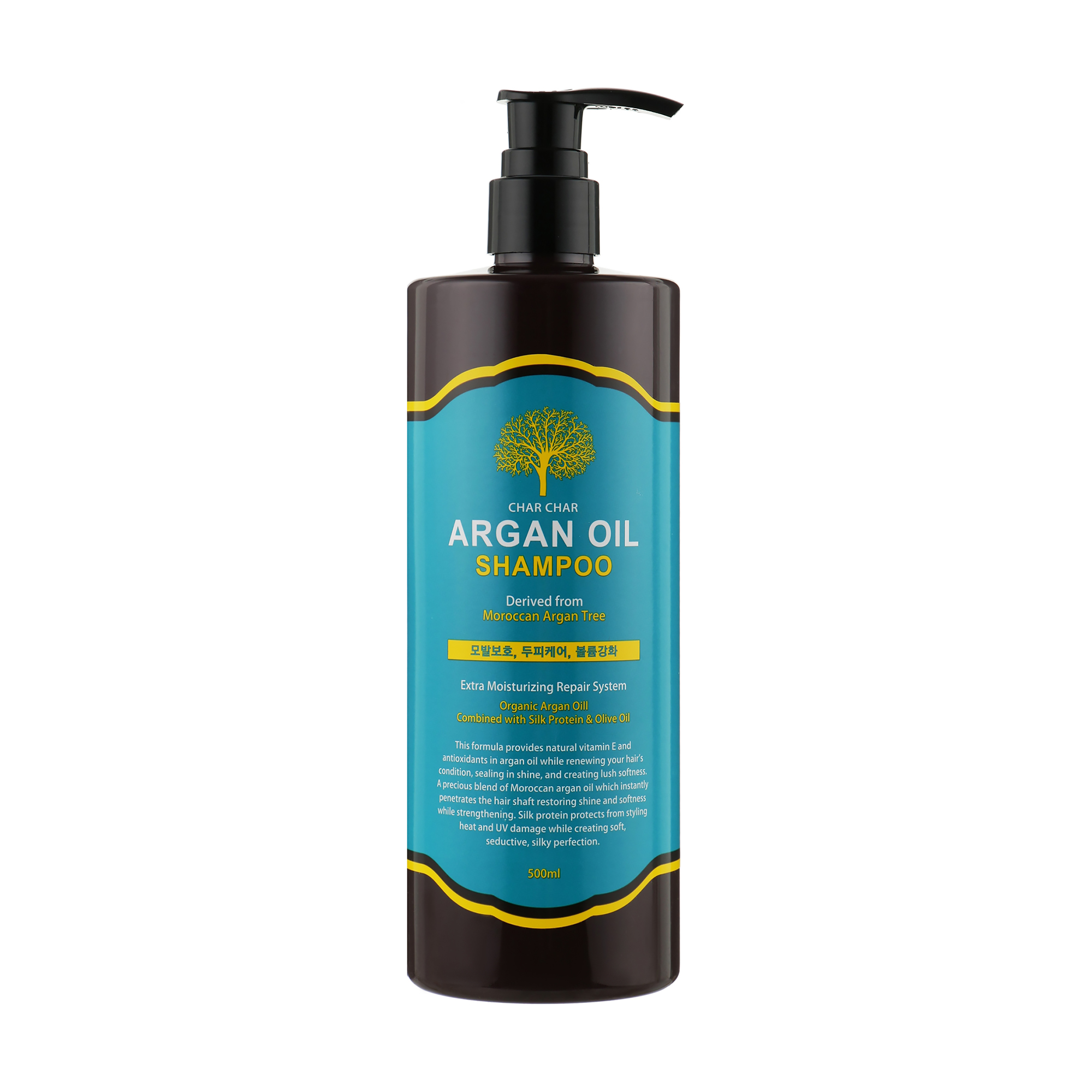 

Шампунь для волосся Char Char Argan Oil Shampoo з аргановою олією, 500 мл