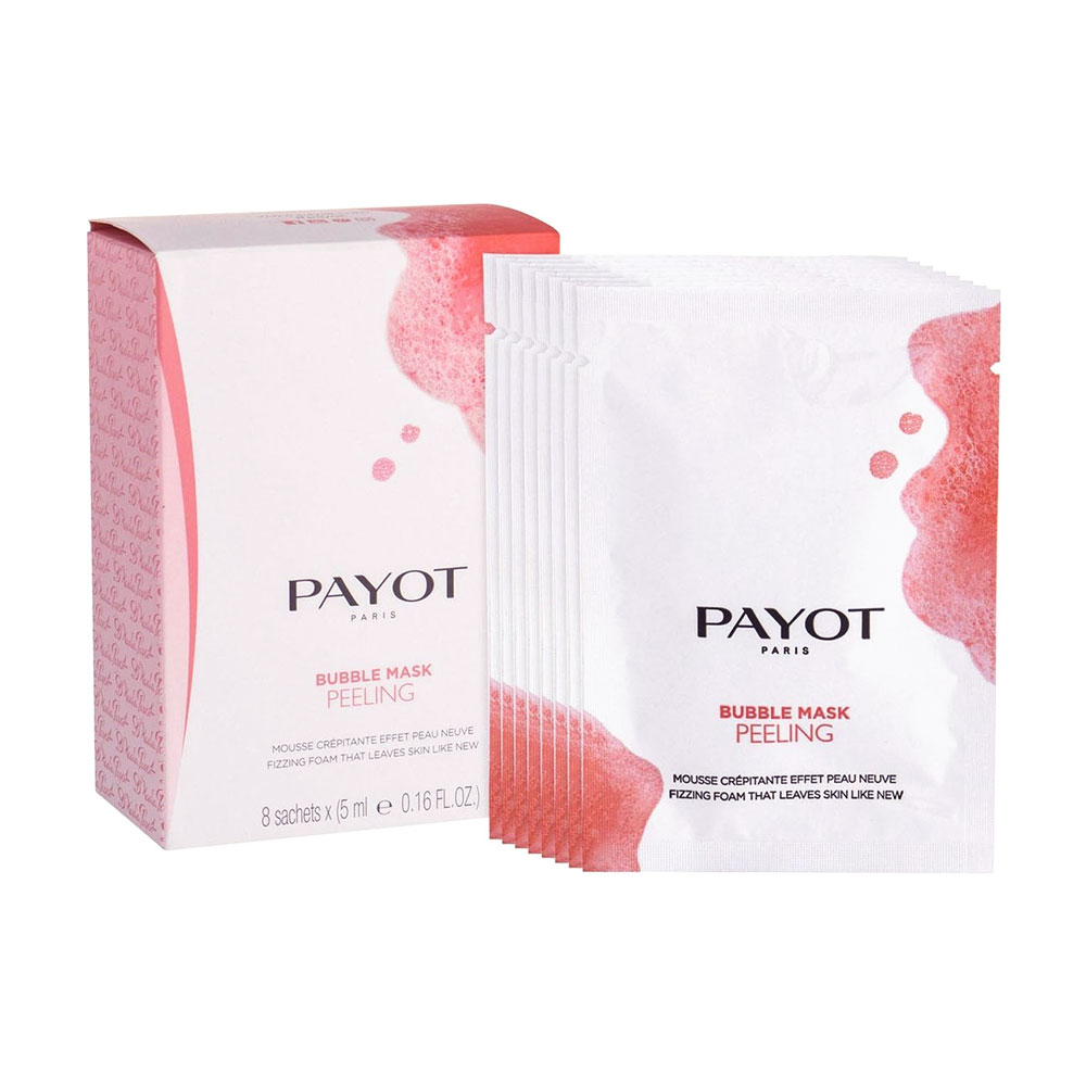 

Киснева маска-пілінг для обличчя Payot Bubble Mask Peeling, 8*5 мл