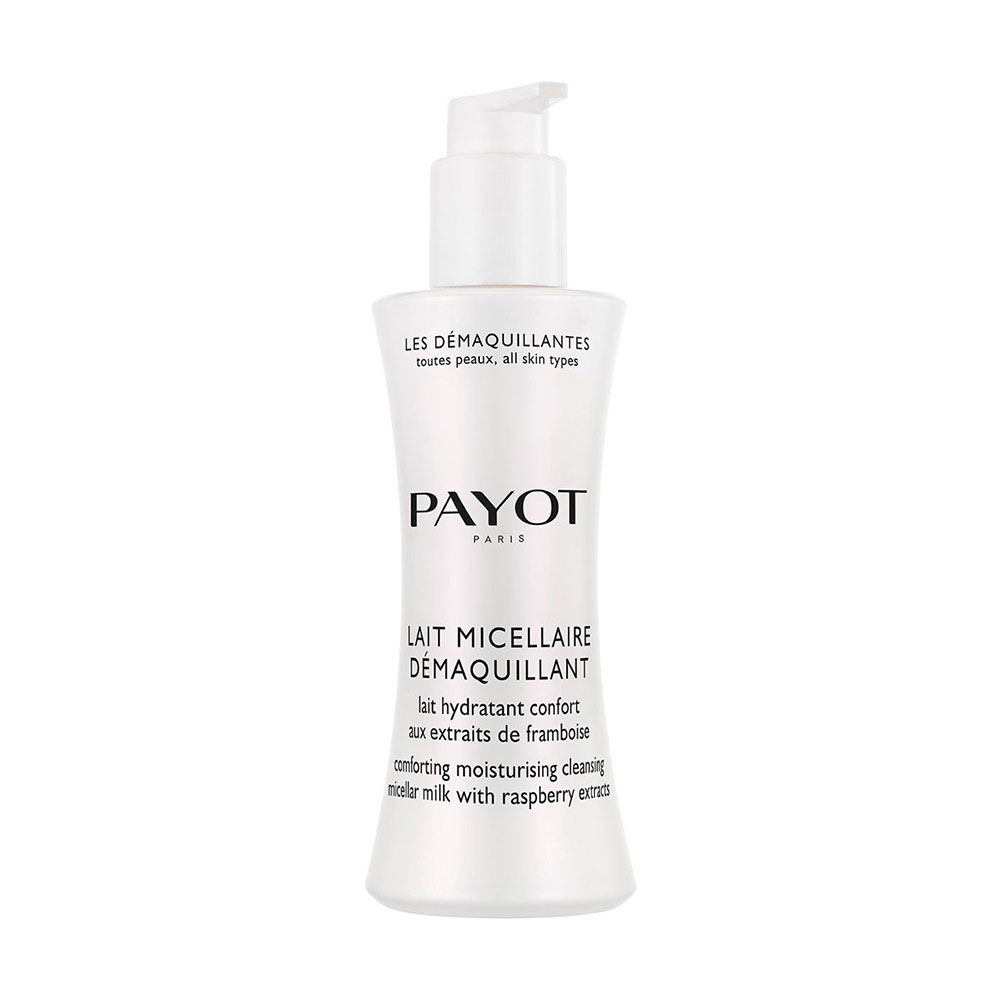 

Очищувальне міцелярне молочко для обличчя Payot Les Demaquillantes Comforting Moisturising Cleansing Micellar Milk з екстрактом малини, 200 мл