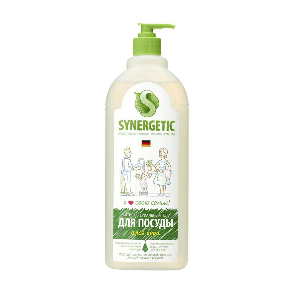 

Засіб для миття дитячого посуду Synergetic з ароматом алое, 1 л