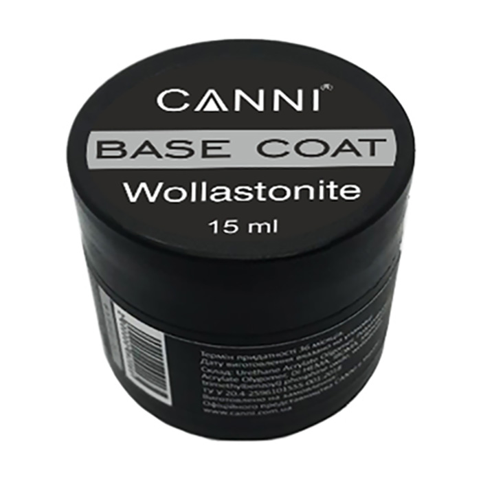 

Уцінка! Відновлювальна база Canni Wollastonite Base Strong 01S, 15 мл