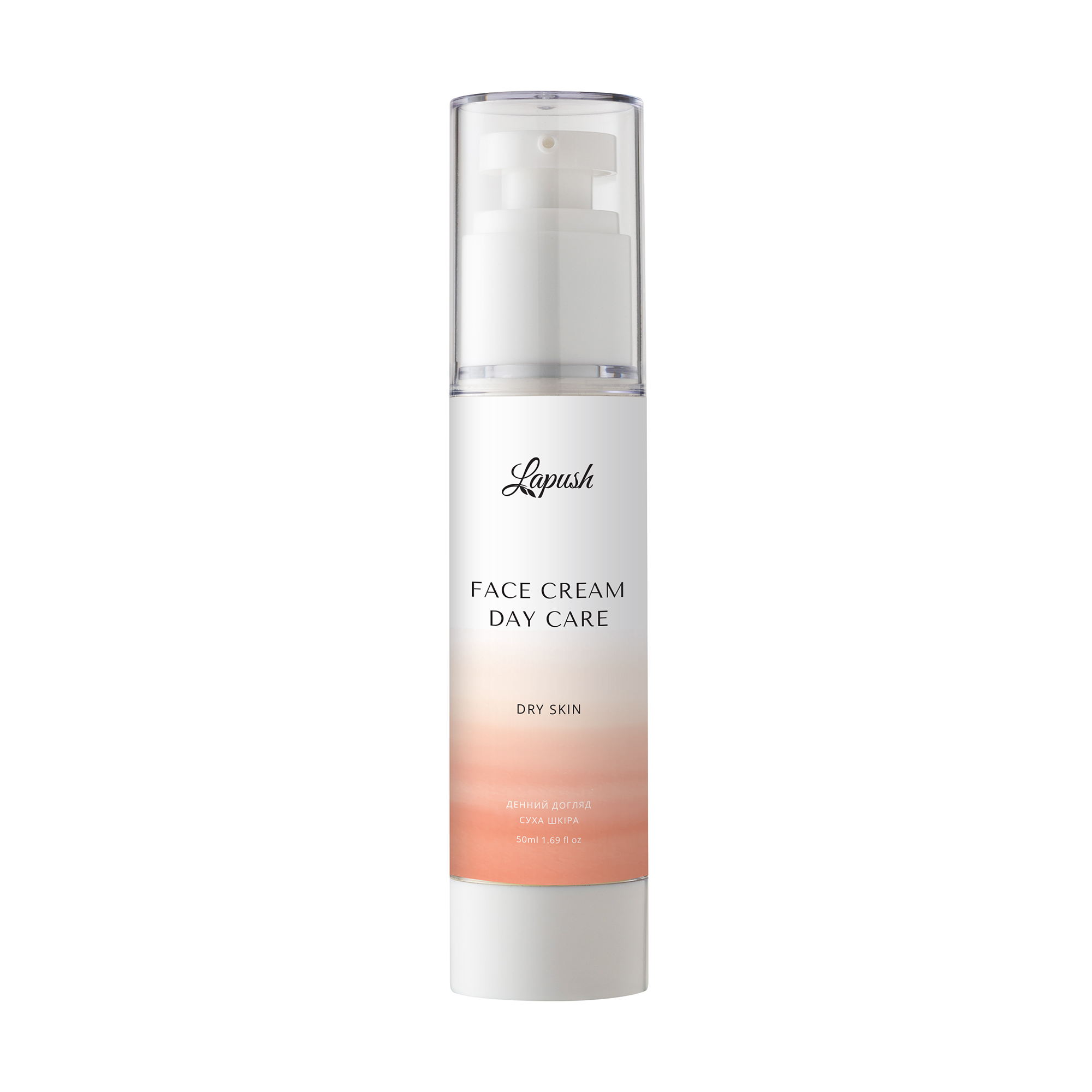 

Денний крем для обличчя Lapush Face Cream Day Care для сухої шкіри, з екстрактом граната та олією жожоба, 50 мл