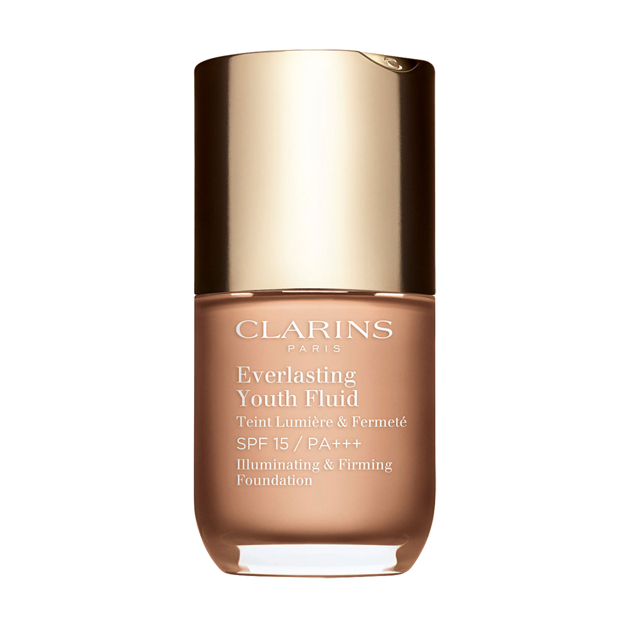 

Уцінка! Стійкий тональний флюїд для обличчя Clarins Everlasting Youth Fluid SPF 15, з омолоджувальною дію, 107 Beige, 30 мл