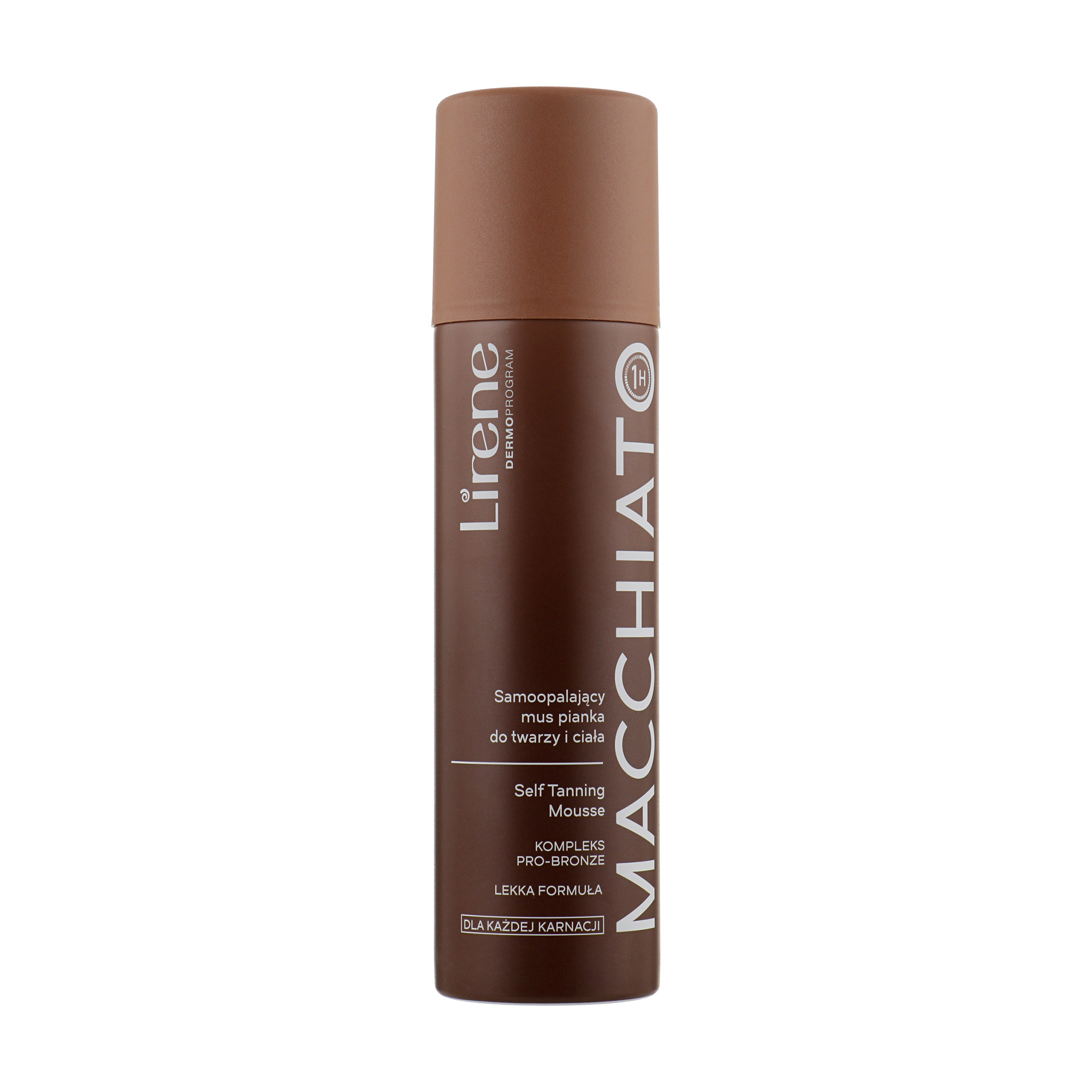 

Уцінка! Мус-автозасмага для обличчя і тіла Lirene Self-tanning Face & Body Mousse, 150 мл