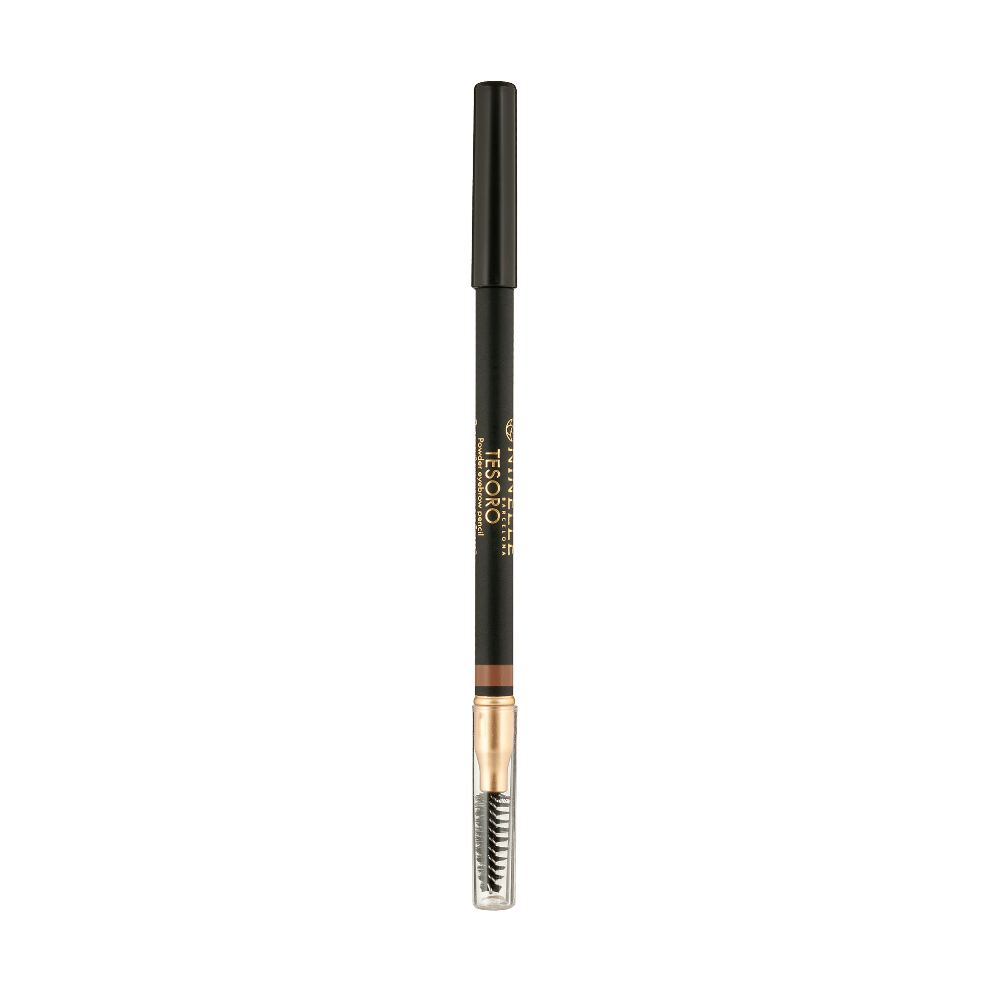 

Пудровий олівець для брів Ninelle Tesoro Powder Eyebrow Pencil зі щіточкою, 622, 1.19 г