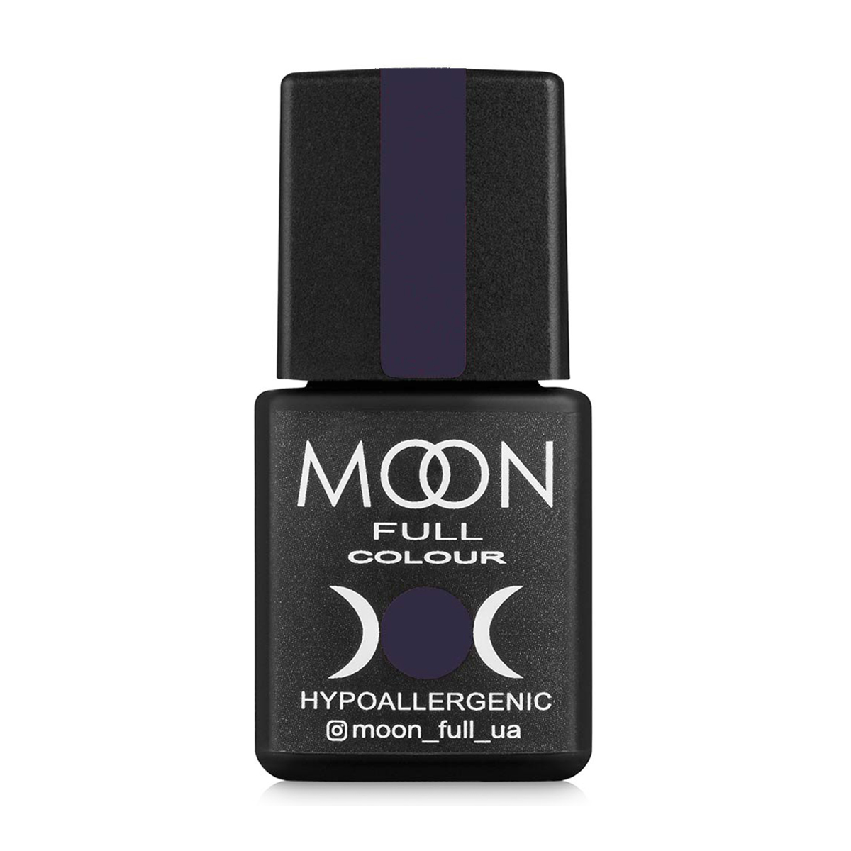 

Гель-лак для нігтів Moon Full Сolor Hypoallergenic Winter 2021 Gel Рolish 661 вугільно-сірий, 8 мл