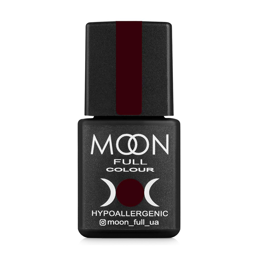 

Уцінка! Гель-лак для нігтів Moon Full Сolor Hypoallergenic Winter 2021 Gel Рolish 674 марсала темний насичений, 8 мл