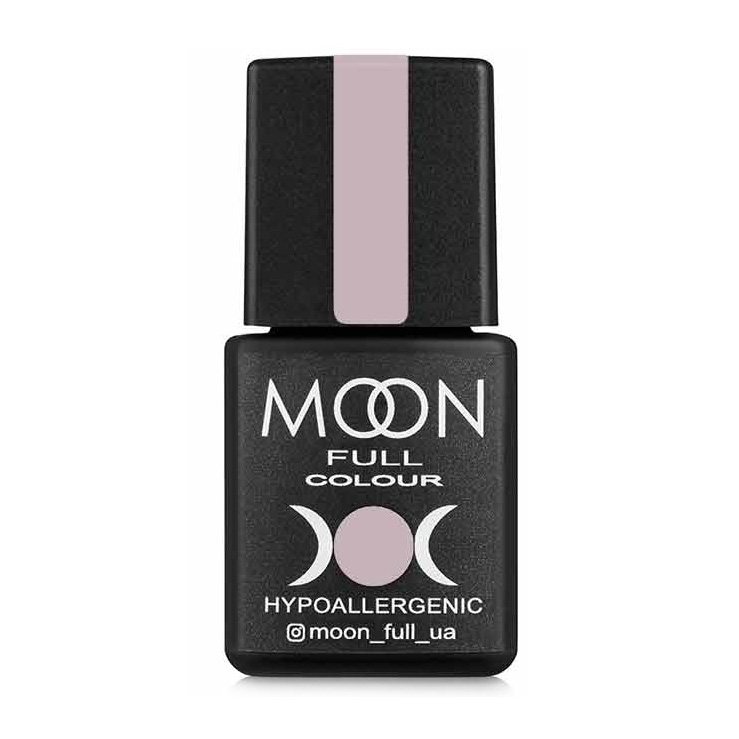 

Гель-лак для нігтів Moon Full Summer UV/LED, 602 бежево-бузковий ніжний, 8 мл