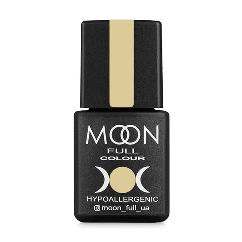 

Гель-лак для нігтів Moon Full Summer UV/LED, 608 молочно-гірчичний світлий, 8 мл