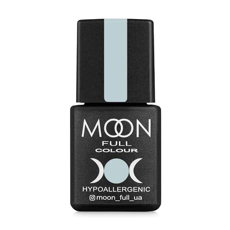 

Гель-лак для нігтів Moon Full Summer UV/LED, 627 біло-блакитний, 8 мл