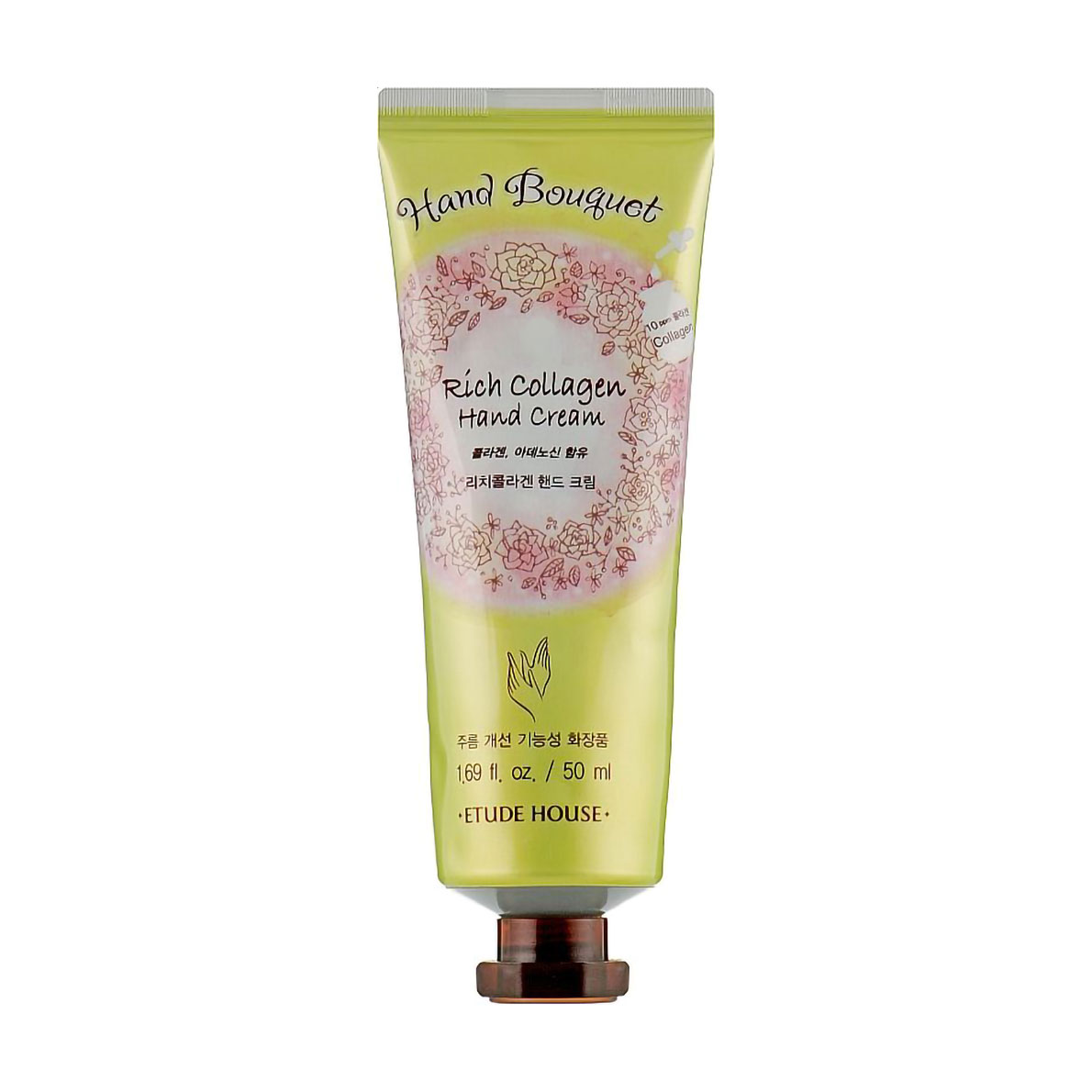 

Зволожувальний крем для рук Etude House Hand Bouquet Rich Collagen Hand Cream, 50 мл