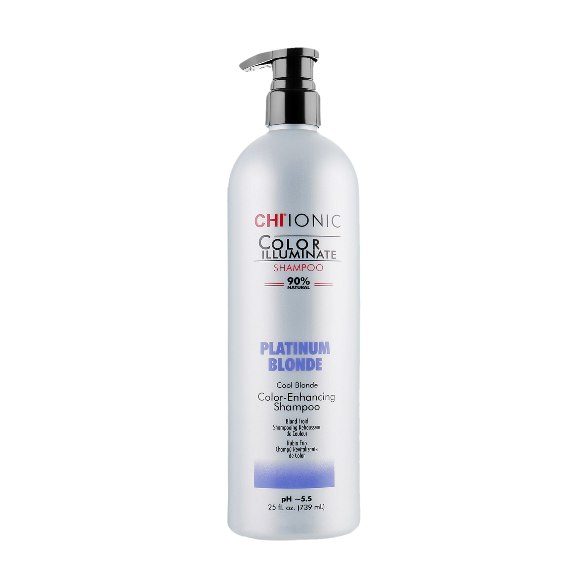 

Уцінка! Відтіночний шампунь для волосся CHI Ionic Color Illuminate Shampoo Platinum Blonde, 739 мл