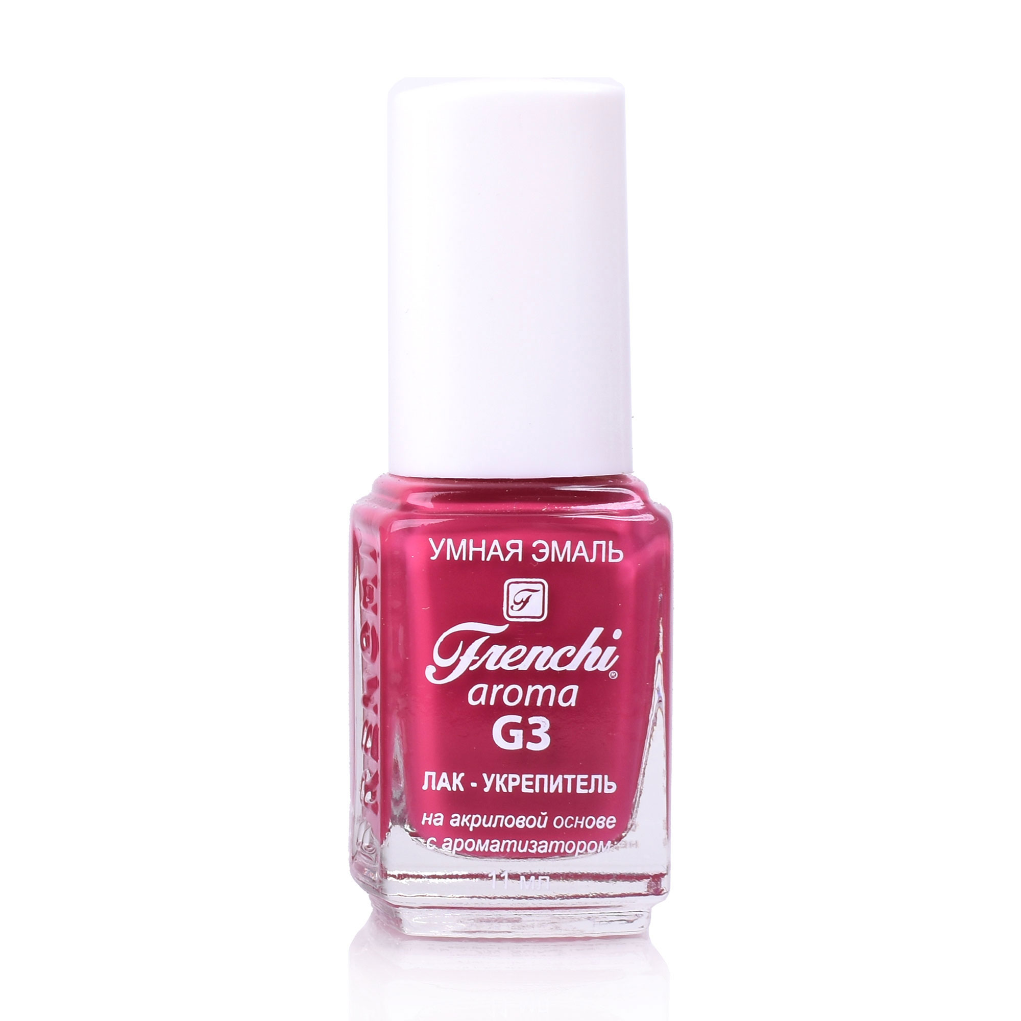 

Лак-зміцнювач для нігтів Frenchi Aroma G3 Розумна емаль на акриловій основі, 26, 11 мл