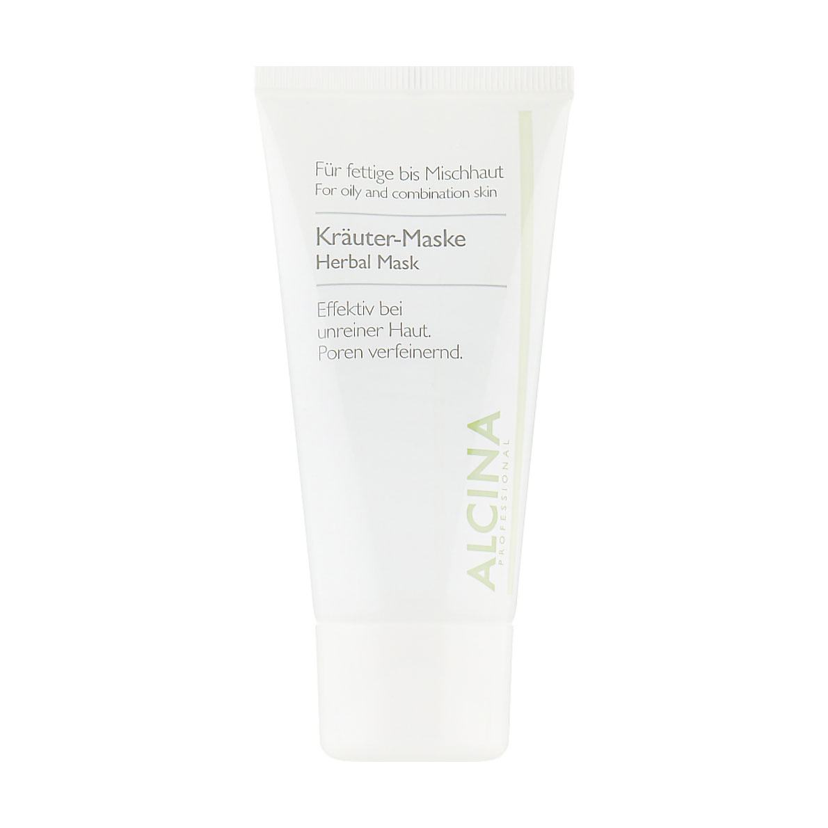 

Уцінка! Маска для обличчя Alcina Herbal Mask з рослинними екстрактами, для жирної та комбінованої шкіри, 50 мл