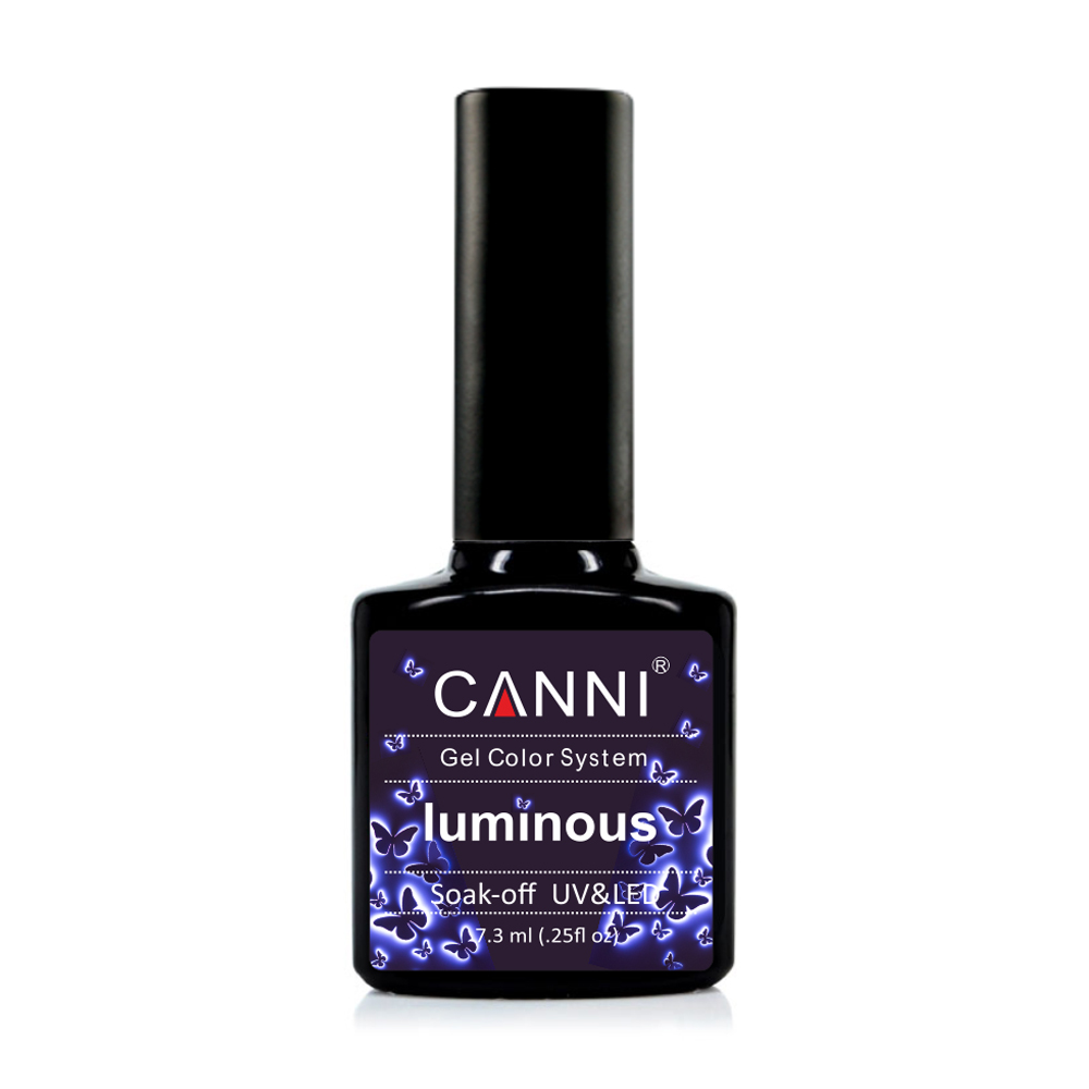 

Уцінка! Гель-лак для нігтів Canni Luminous Soak-off UV&LED Gel Color System 804 Небесний блакитний-яскравий блакитний, 7.3 мл