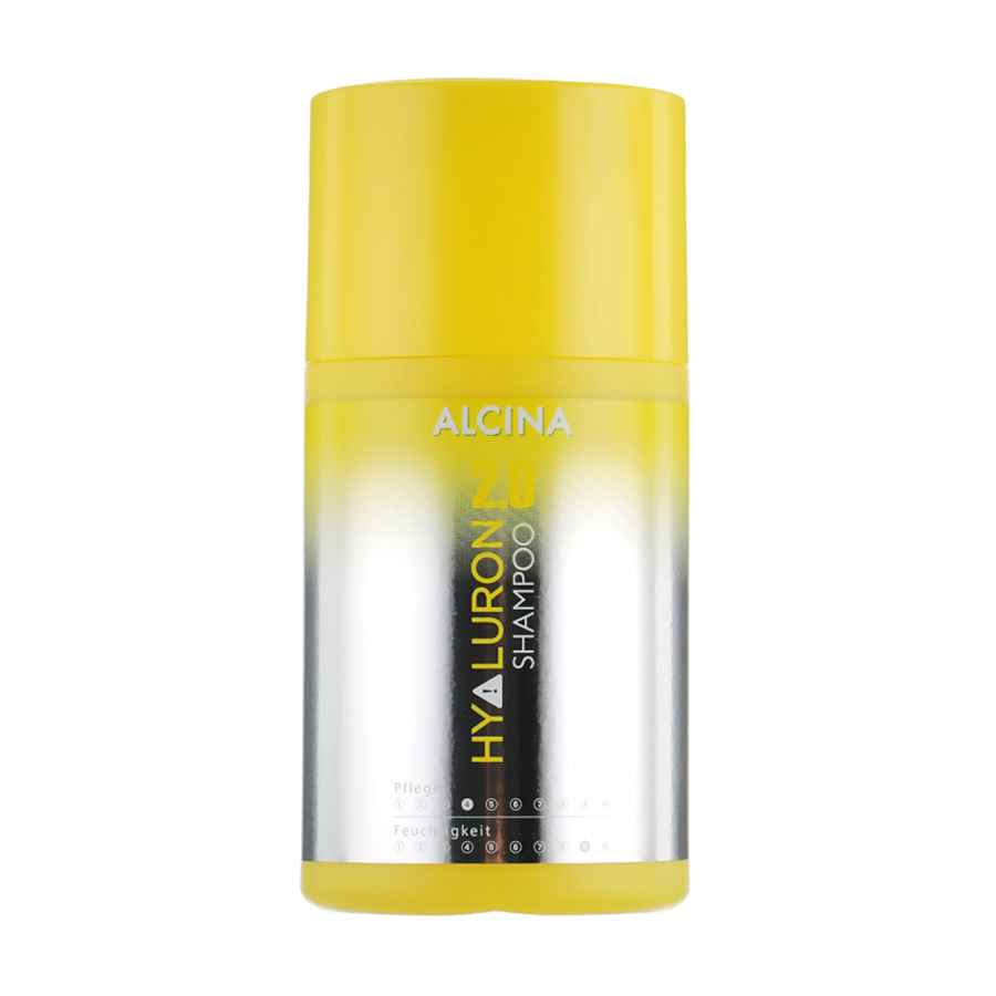 

Уцінка! Зволожувальний шампунь Alcina Hyaluron 2.0 Shampoo для сухого та ламкого волосся, з гіалуроновою кислотою, 100 мл