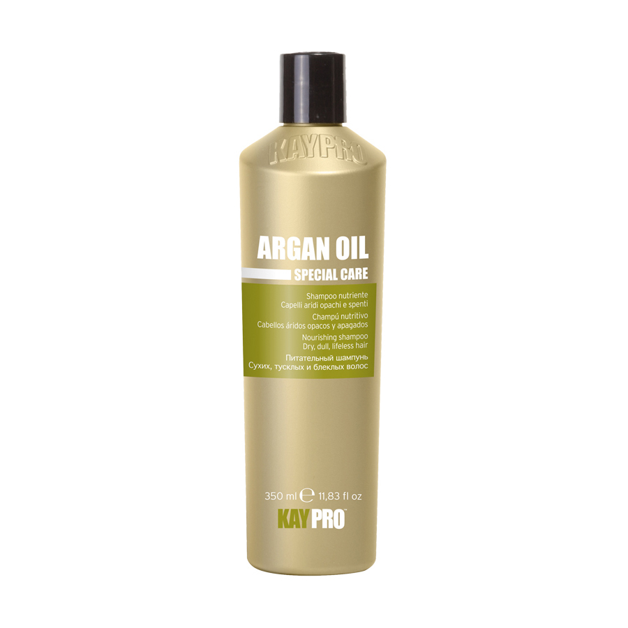 

Поживний шампунь KayPro Argan Oil Special Care Nourishing Shampoo, для сухого волосся, з аргановою олією, 350 мл