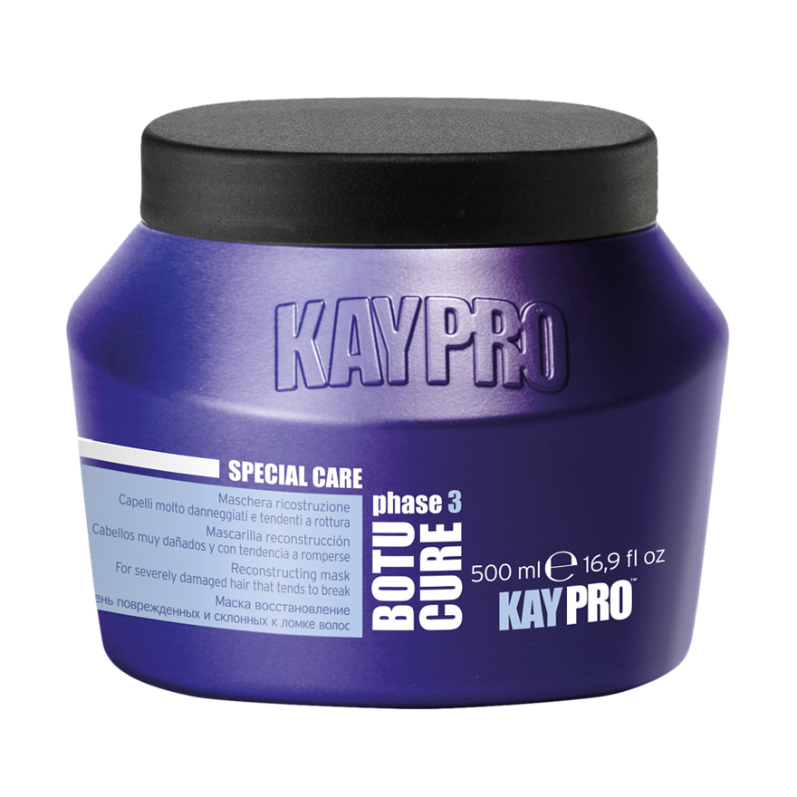 

Відновлювальна маска KayPro Special Care Boto-Cure Phase 3 Mask для дуже пошкодженого та ламкого волосся, 500 мл
