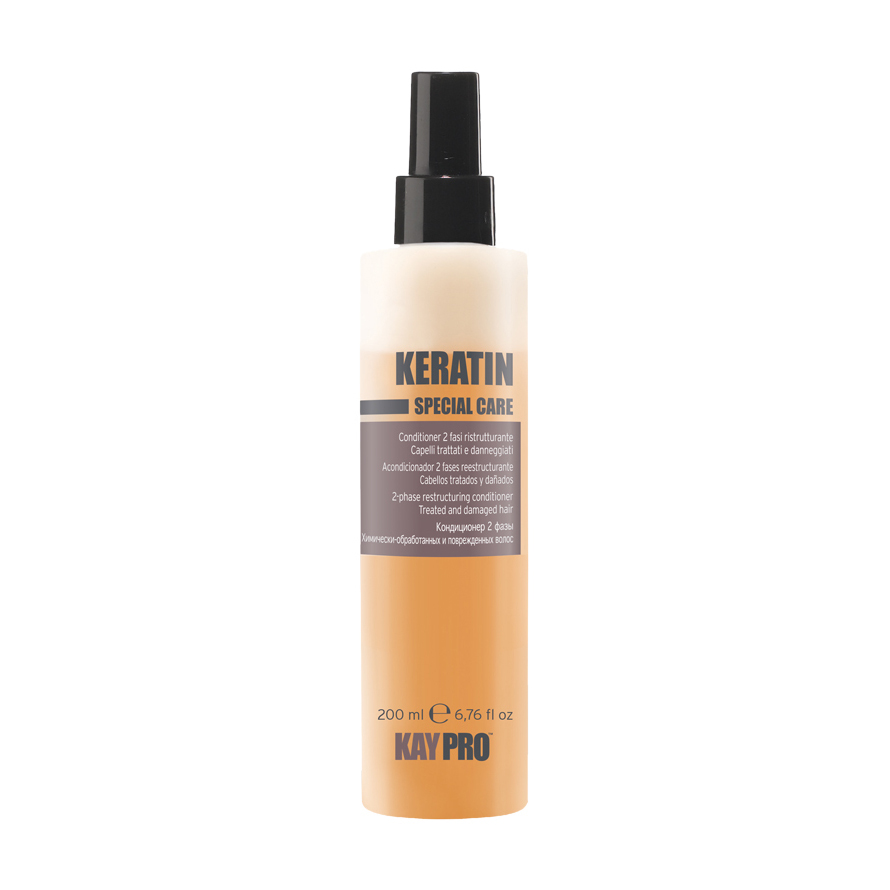 

Уцінка! Двофазний кондиціонер KayPro Special Care Keratin Conditioner для хімічно обробленого та пошкодженого волосся, 200 мл