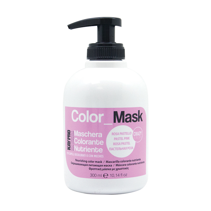 

Уцінка! Фарбувальна живильна маска для волосся KayPro Color Mask Пастельна троянда, 300 мл
