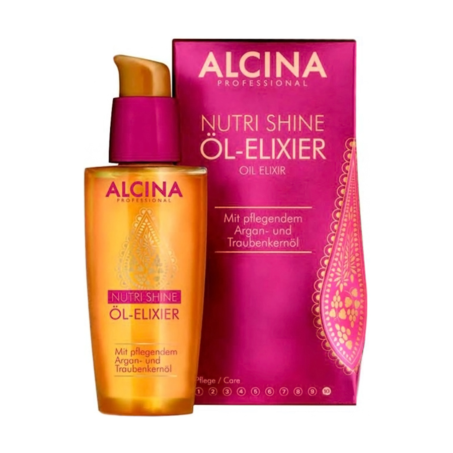 

Живильна олія-еліксир для волосся Alcina Nutri Shine Oil Elixir, 50 мл