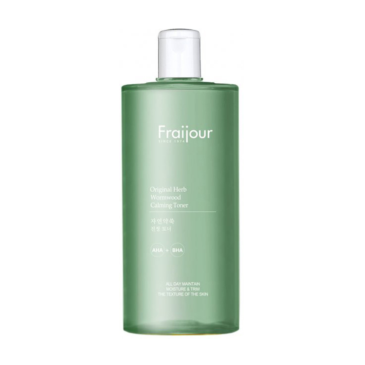 

Уцінка! Тонер для обличчя Fraijour Original Herb Wormwood Calming Toner з AHA/BHA кислотами, 500 мл