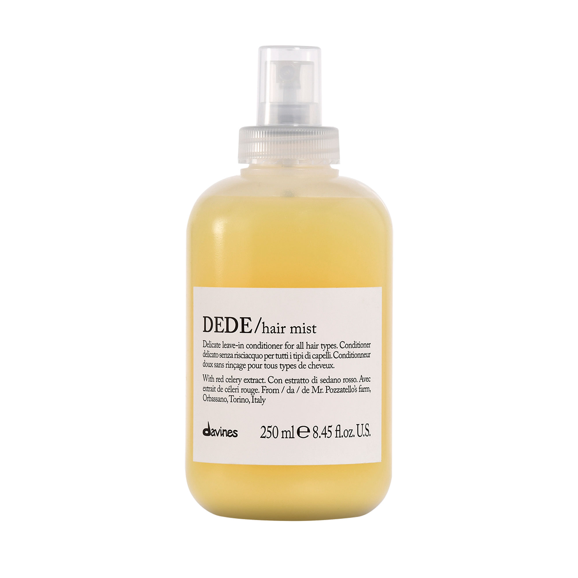

Делікатний спрей-кондиціонер Davines Dede Hair Mist для всіх типів волосся, 250 мл