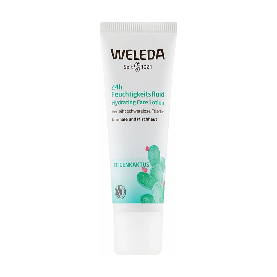 

Флюїд для обличчя Weleda 24H Face Spray Feigenkaktus Кактус опунція, 24 години зволоження, 30 мл