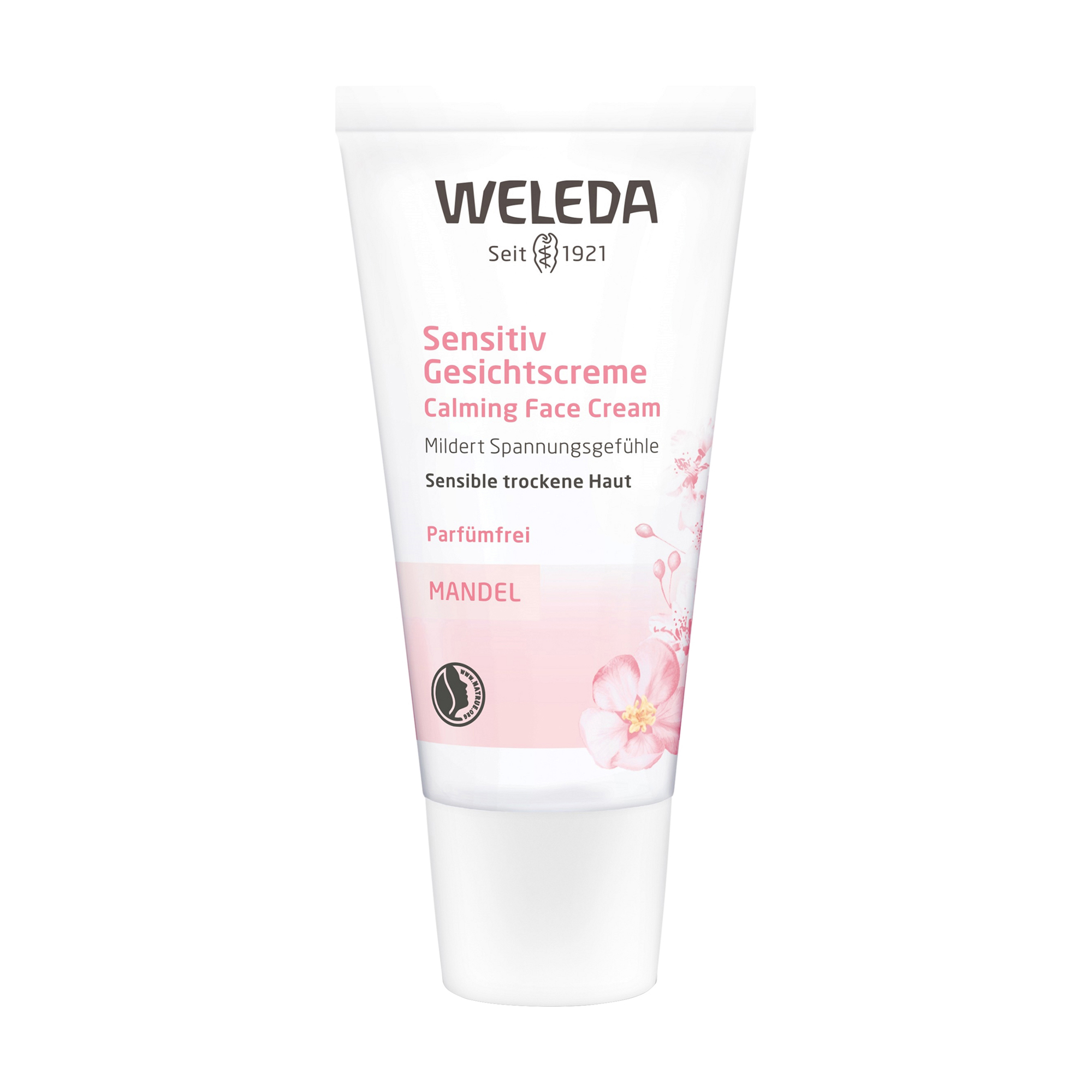 

Крем для обличчя Weleda Calming Face Cream Mandel Мигдальний, 30 мл