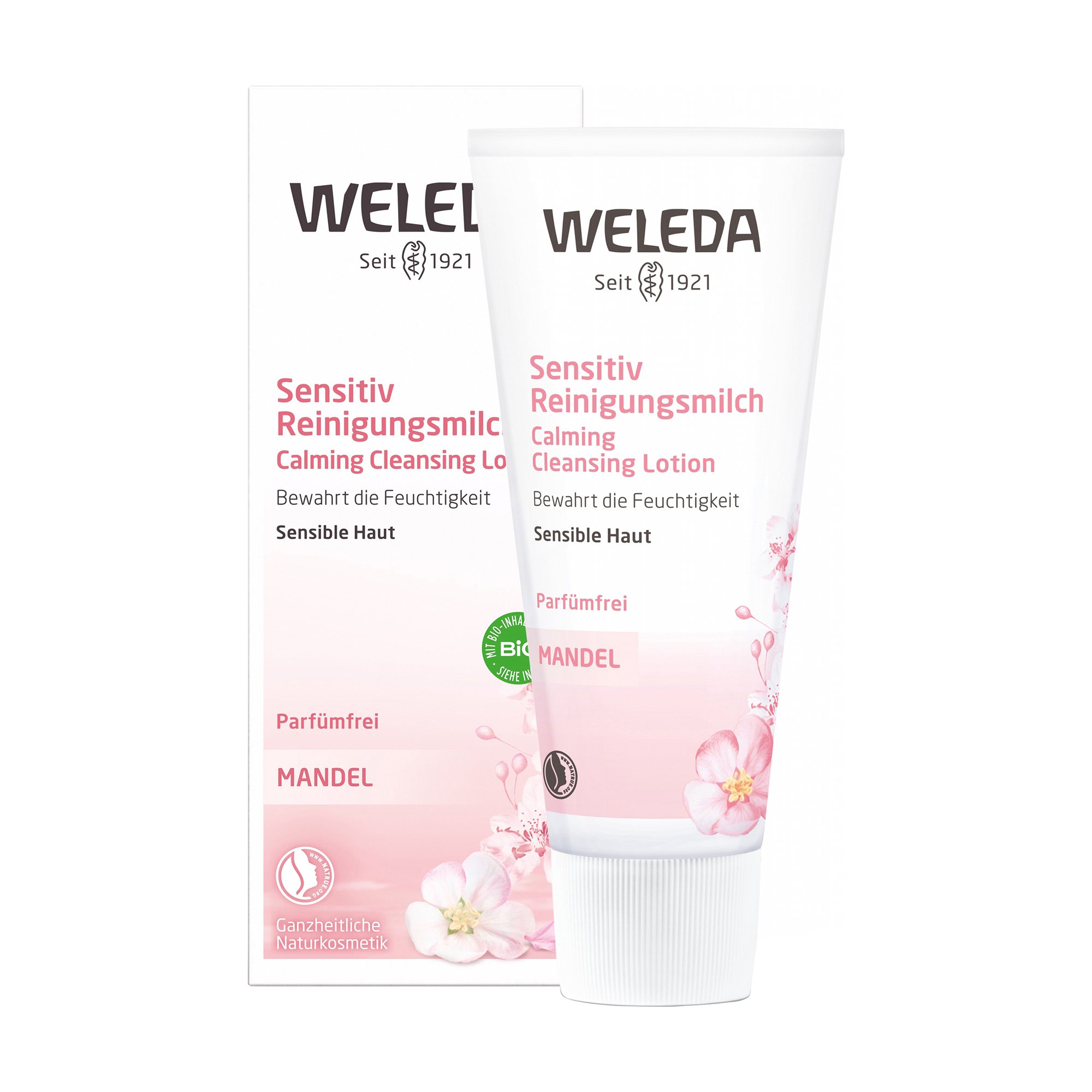 

Очищувальне молочко для обличчя Weleda Calming Cleansing Lotion Mandel Мигдальне, 75 мл