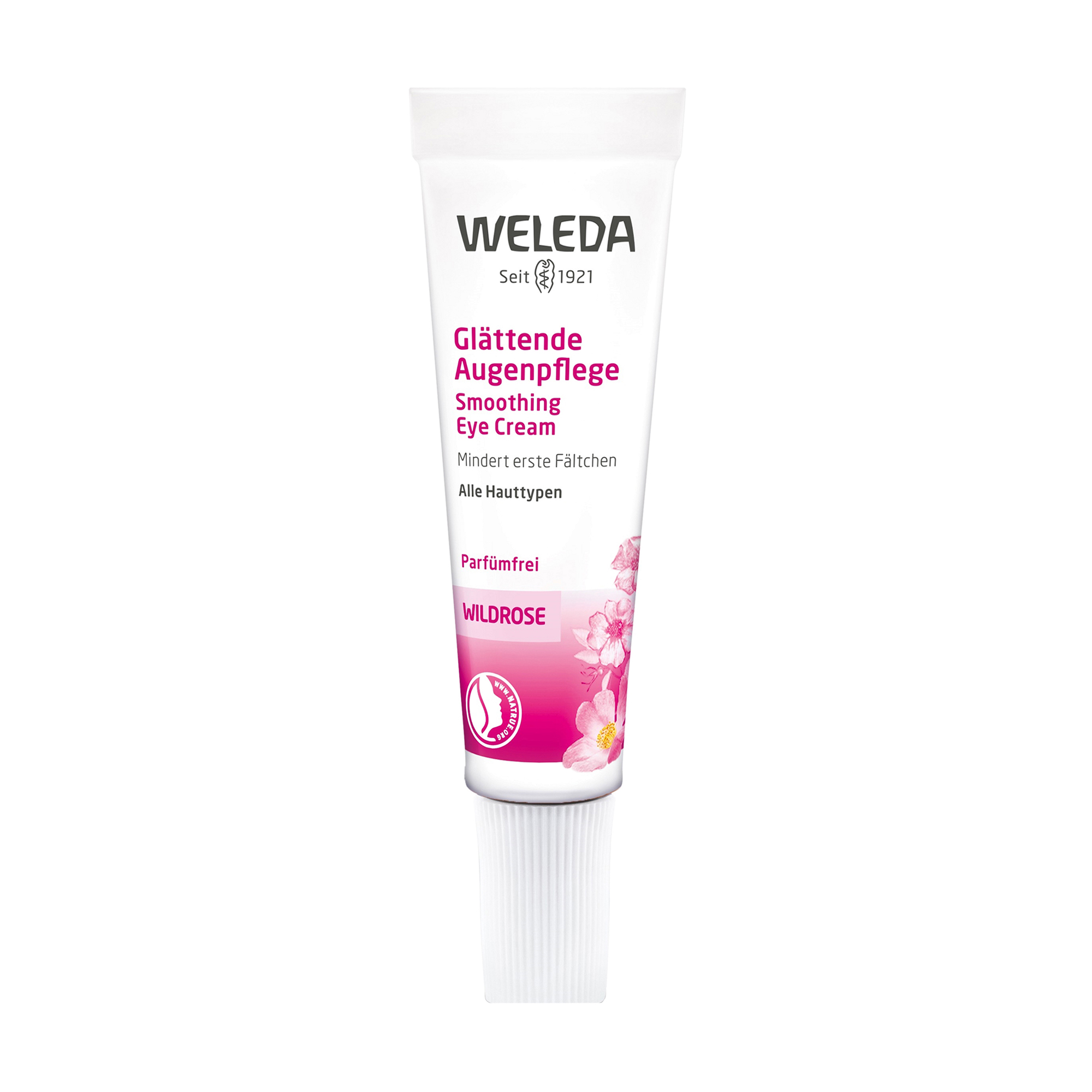 

Рожевий крем для інтенсивного догляду за шкірою навколо очей Weleda Smoothing Eye Cream Wildrose, 10 мл
