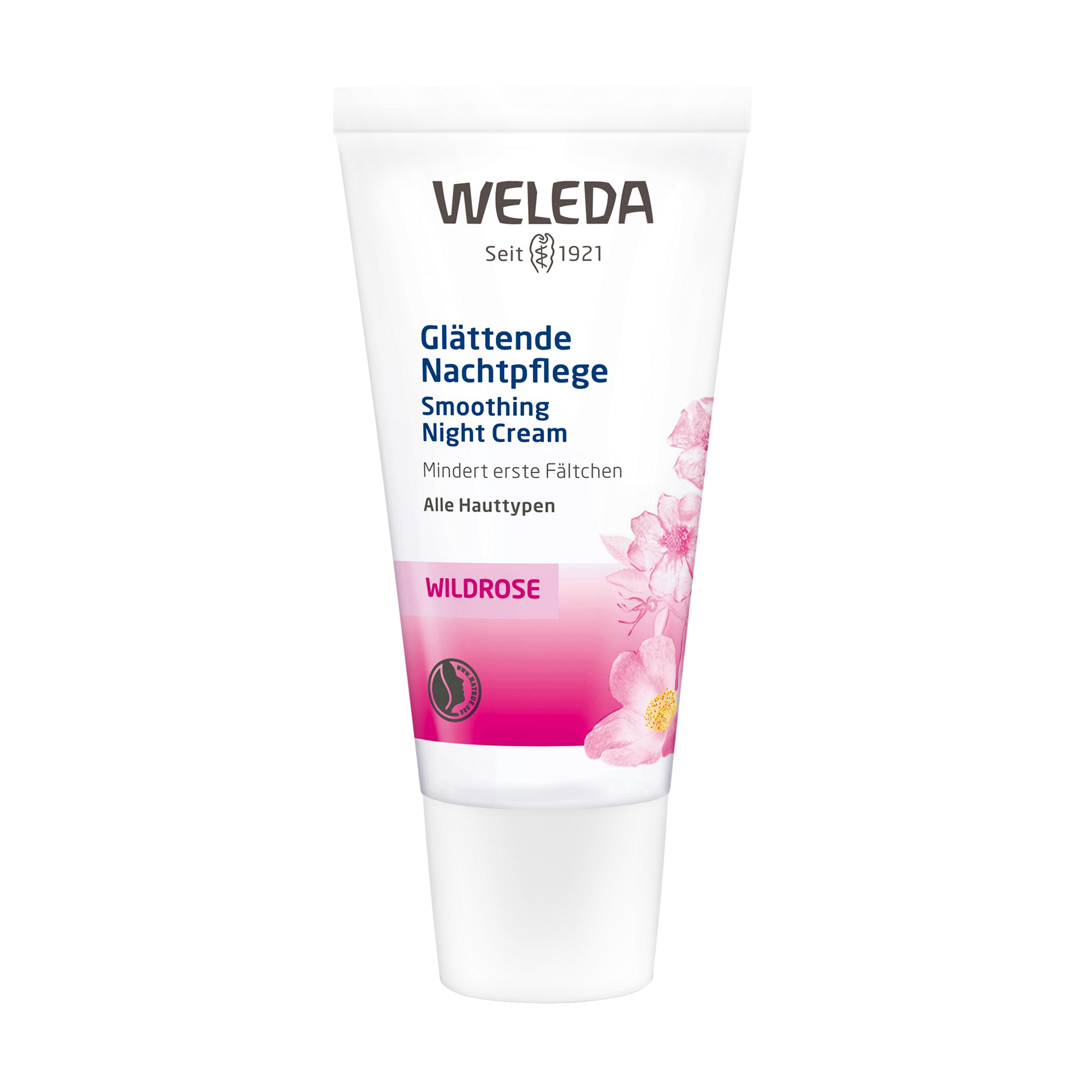 

Розгладжувальний нічний крем для обличчя Weleda Smoothing Night Cream Wildrose з трояндою, 30 мл