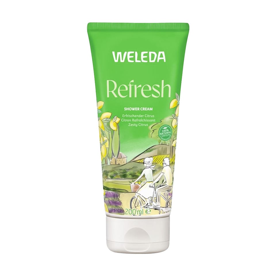 

Освіжувальний крем-гель для душу Weleda Citrus Сreamy Body Wash Цитрусовий, 200 мл