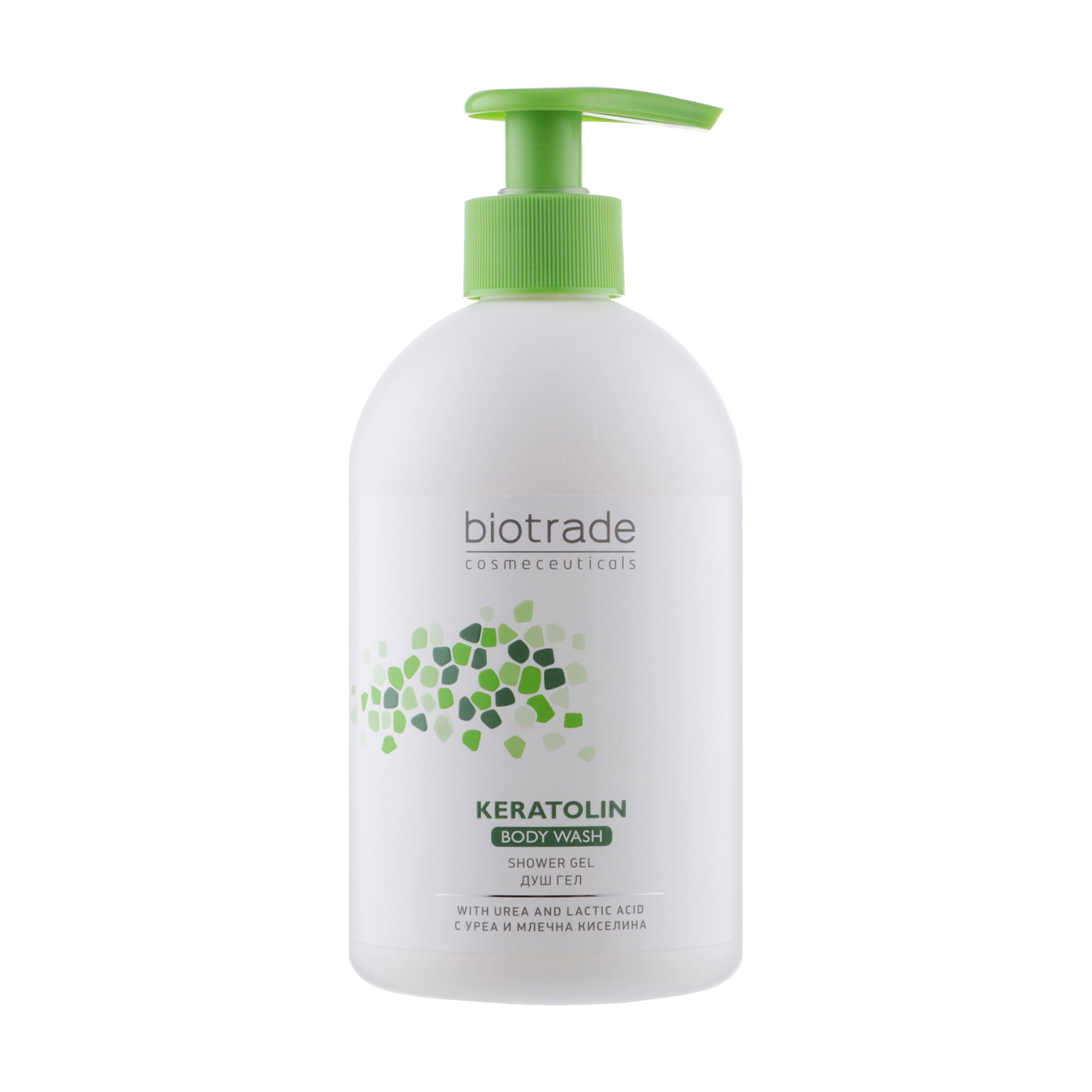 

Уцінка! Гель для душу Biotrade Keratolin Body Wash з сечовиною і молочною кислотою, 400 мл