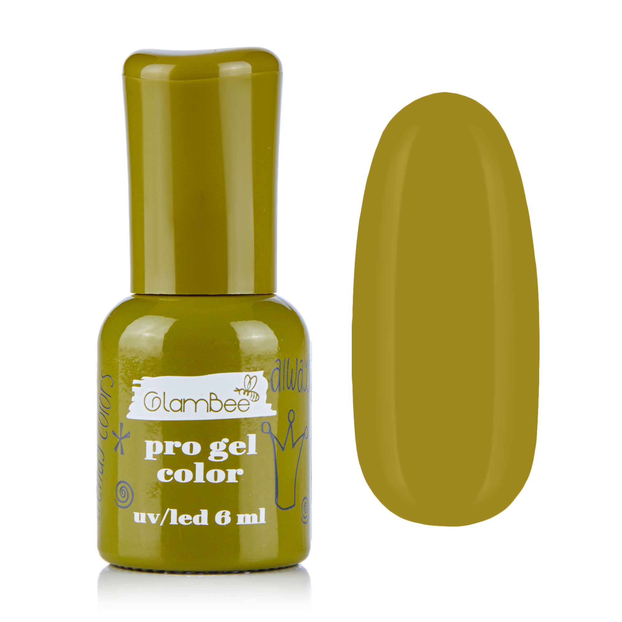 

Гель-лак для нігтів GlamBee ProGel Classic 104, 6 мл