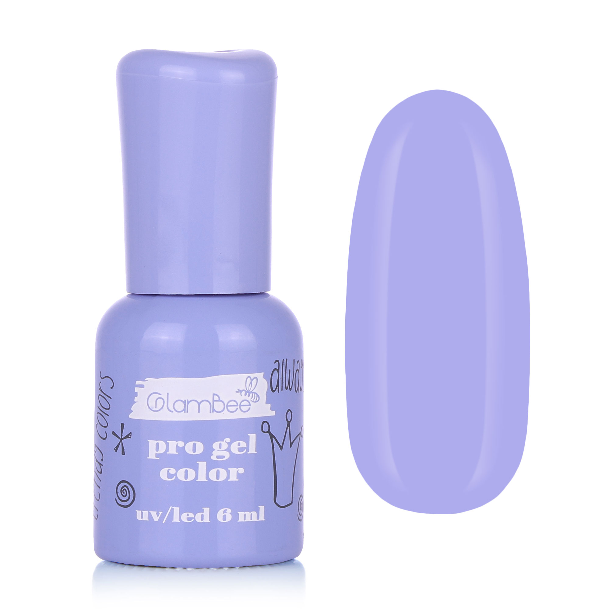 

Гель-лак для нігтів GlamBee ProGel Summer 106, 6 мл