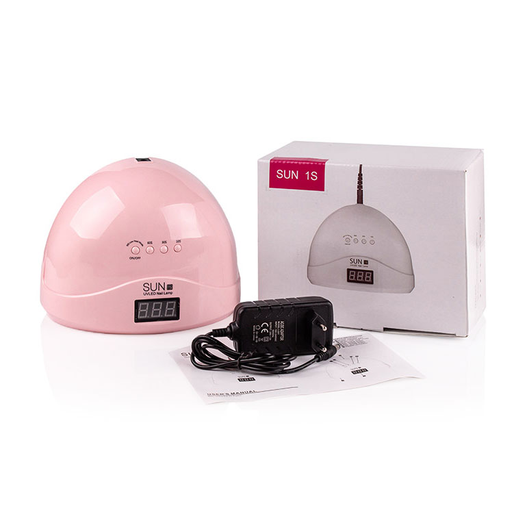 

Лампа для гель-лаку Sun 1S UV/LED Рожева, 48 Вт