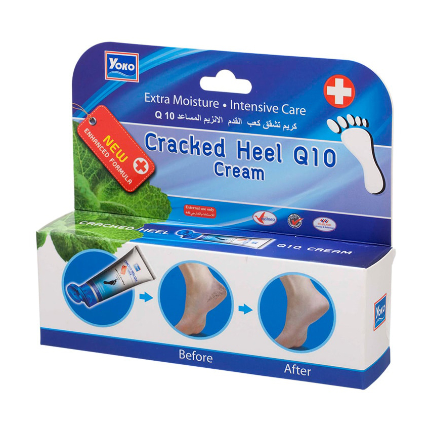 

Крем для п'ят Yoko Cracked Heel з коензимом Q10, 50 г