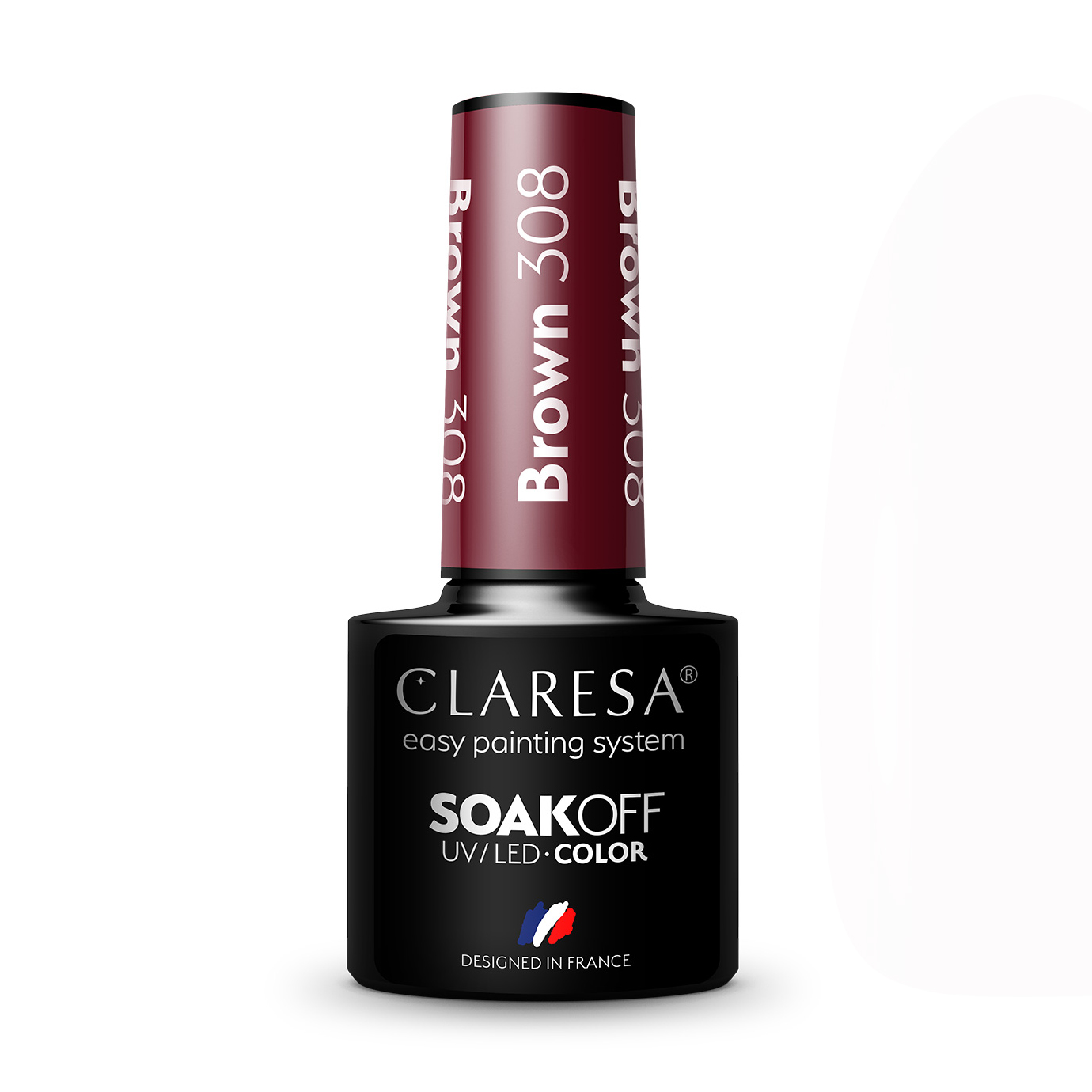 

Гель-лак Claresa Soakoff UV/LED Gel, Brown 308, 5 г
