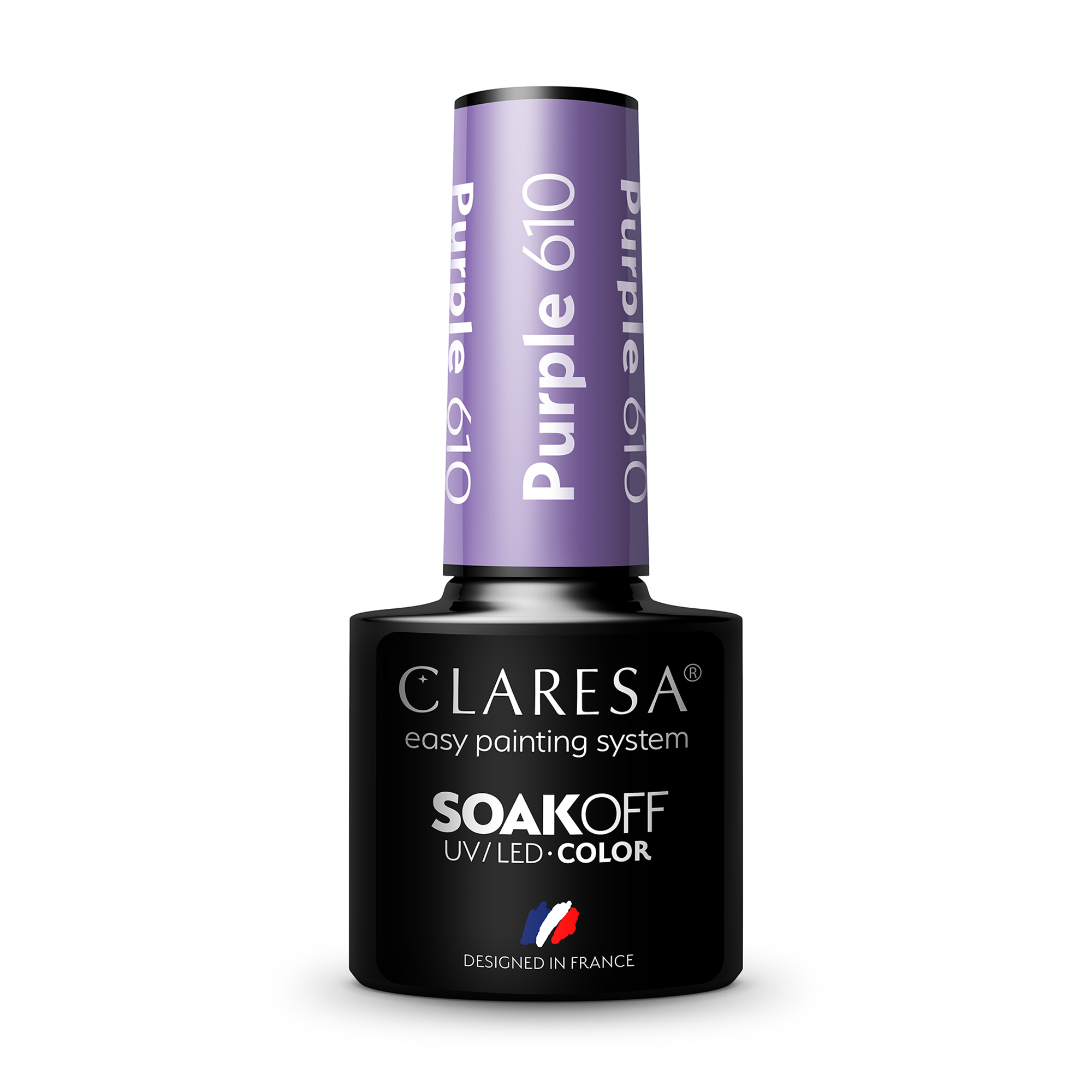 

Гель-лак Claresa Soakoff UV/LED Gel, Purple 610, 5 г